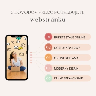 Prečo je dobré mať vlastnú webstránku